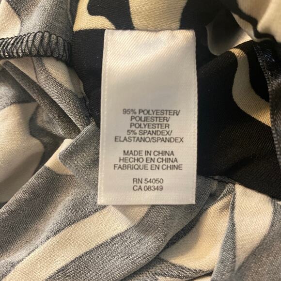 Jones New York Convertible Flutter Sleeve Dress Size 8 - Picture 4 of 7